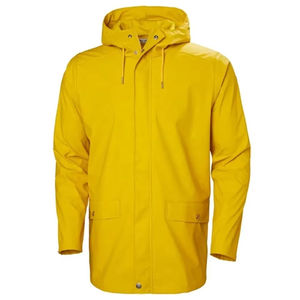 Veste de pluie pour homme avec logo personnalisé sur le devant, style tendance, logo OEM, respirante, pour le travail en extérieur, les sports, vente en gros - Product Image 1
