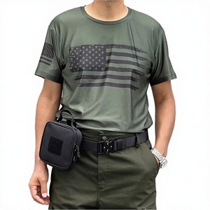 Bolsa Táctica MOLLE de Lona Impermeable con Marco Interno, Camuflaje, Plegable, Retráctil, con Cordón, para Cinturón, Venta al por Mayor - Product Image 3