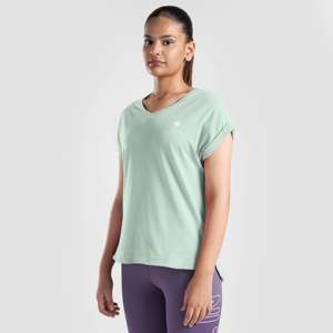 เสื้อยืดทรงเข้ารูปสีมิ้นท์สไตล์ Y2K ผ้าระบายอากาศ ผสมคอตตอน ไนลอน สแปนเด็กซ์ ตกแต่งด้วยผ้าไหม พิมพ์ลายโลโก้ตัวอักษร แขนสั้น ใส่ได้ทั้งฤดูร้อนและฤดูหนาว ไซส์ XL - Product Image 3