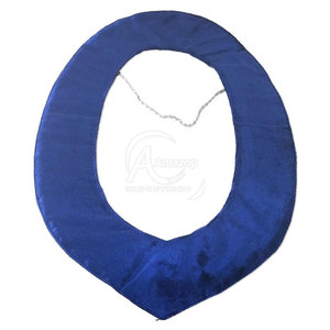 Collier maçonnique de haute qualité au style classique et finition soignée, idéal pour une utilisation en tenue de cérémonie et un look traditionnel. - Product Image 3