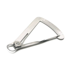 Herramienta de Joyería Industrial, Calibrador de Grados de Diamante Portátil para una Medición Precisa del Diámetro con Mango de Cuero - Product Image 1