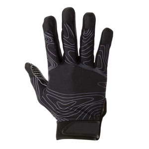 Gants de football américain sur mesure en gros OEM, respirants, en polyester doux, antidérapants, sans silicone, faciles à porter, prix raisonnable - Product Image 5