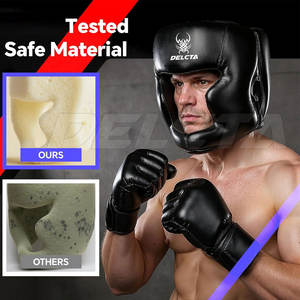 อุปกรณ์ป้องกันศีรษะสำหรับกีฬากลางแจ้ง หมวกกันกระแทกสำหรับชกมวย ออกแบบเองได้ รุ่นใหม่ล่าสุด - Product Image 6