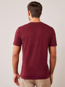 Cómoda camiseta personalizada para hombres, proveedor de ropa de calle, traje informal de moda para gimnasio, salón, viaje, uso diario, venta al por mayor - Product Image 2