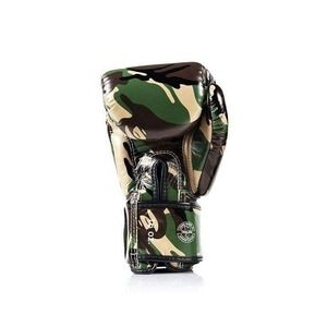 Fairtex Boxing <b>Gloves</b> Camouflage Leather Hook & Loop Closure Breathable Adult Martial Arts Gear Kickboxing Muay Thai <b>Gloves</b> - Product Image 6