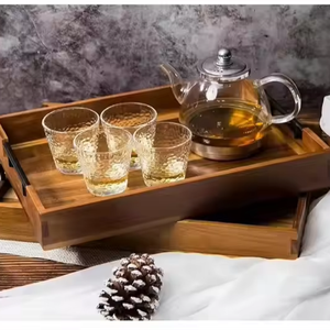 Bandeja de madera de primera calidad, elegante, funcional y perfecta para cada ocasión por Crescent Crafts - Product Image 3