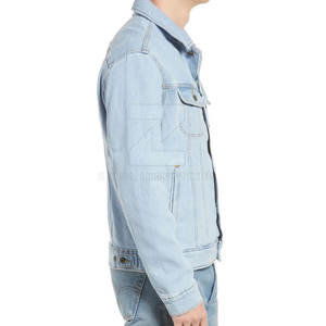 Veste en jean d'hiver pour homme Easy Wear, design personnalisé de haute qualité, légère, confortable, respirante, écologique, logo sur le devant - Product Image 4