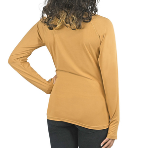 เสื้อกันผื่นสำหรับผู้หญิงแฟชั่นใหม่สำหรับการฝึกออกกำลังกายในยิม - Product Image 3