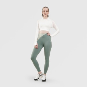 Breathable Seamless <b>Crop</b> <b>Top</b> <b>White</b> Knitted Fabric Comfortable and Snug - Product Image 4