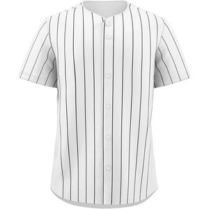 Maillot de baseball personnalisé sublimé bouton vers le haut uniforme de softball attirail sergé nom numéro broderie jeunesse adulte équipe vêtements de sport - Product Image 4