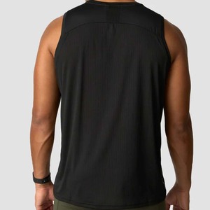 Débardeur rapide et confortable de haute qualité pour hommes pour l'été Running Fitness Short Sleeve Breathable Muscle Style Print Decoration - Product Image 3
