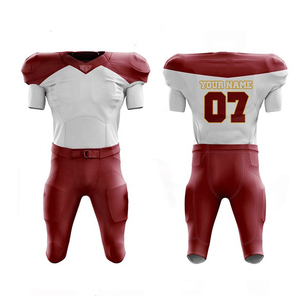 Uniformes de fútbol americano, tela de poliéster/licra, ropa deportiva, conjuntos de uniformes de fútbol americano, precio al por mayor - Product Image 6
