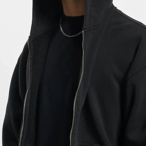 Wholesale New Style Lightweight Quick Dry Men Zipper Hoodies Custom Made Size Breathable Men Zipper Hoodies - Product Image 6