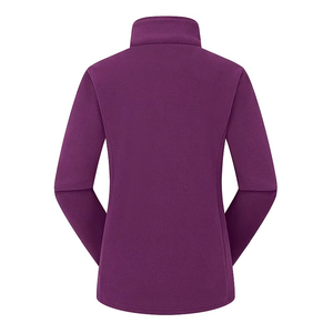 Women Autumn Windproof Thermal Soft Shell Jacket Zipper Shearling Lined Detachable Collar Outdoor Sports Hiking <b>Camping</b> Skiing - Product Image 6