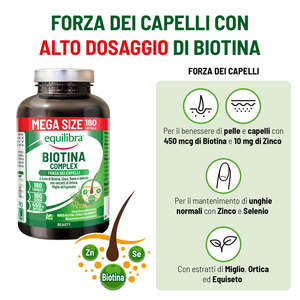Distribuidor B2B de productos para el cabello, la piel y las uñas con biotina, zinc, selenio y extractos botánicos. Empresa italiana Equilibra. - Product Image 3