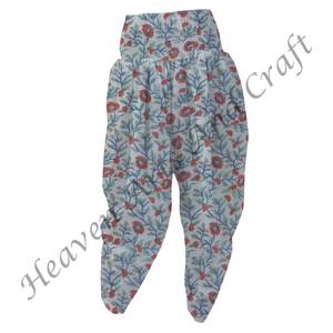 Pijama con estampado de bloque de algodón para mujer, ropa de salón, ropa de dormir, pantalones Patiala, ajuste cómodo para mujer, uso diario - Product Image 2