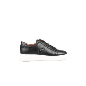 Scarpe Casual da uomo 1362002 in vera pelle nera - Product Image 2