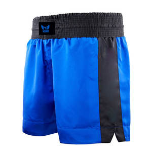 Shorts de boxe personnalisés avec votre propre conception Shorts de boxe fabriqués au Pakistan Shorts de boxe de couleur unie - Product Image 1