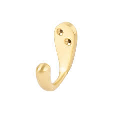 omg industries solid brass single robe <b>hook</b> small coat <b>hook</b> - Product Image 2