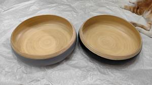 Plato de Bambú Premium Eco2Go, Vajilla de Bambú Ligera y Sostenible para Uso en la Cocina y la Mesa - Product Image 3