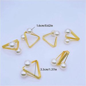 Anneau à serviette en or perlé - Product Image 3