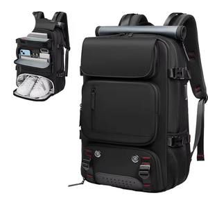 Venta al por mayor 2025 último modelo personalizable ergonómico impermeable Casual deportes mochila con letra de moda cierre de cremallera - Product Image 3