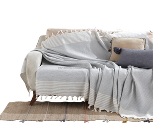 100% Cotton <b>Sofa</b> Covers Couch Throw Protector Made in Turkey High Quality Ready Stock Washable Armchair - Product Image 6