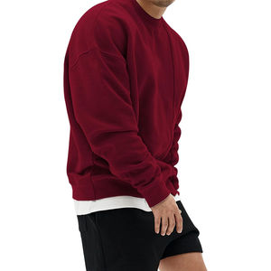 Sudaderas de alta calidad transpirables con estampado personalizado OEM para hombres y mujeres, sudaderas básicas de suministro de fábrica de talla grande - Product Image 3