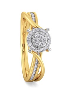 Bague ronde en diamant Moissanite coupe brillante clarté VVS1 pour la fabrication de bijoux bague en diamant créée en laboratoire - Product Image 4