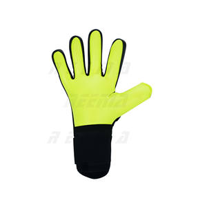 Gants d'entraînement en Latex de gardien de but fluorescents lumineux personnalisés en gros de nouvelle technologie avec impression en silicone haute densité - Product Image 2