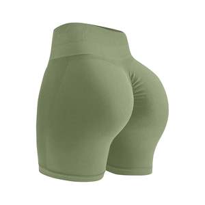 Ropa De Mujer Sportswear Scrunch Butt Yoga Shorts For Women Athletic Wear Workout Running Spandex <b>Phone</b> Pocket Women's Shorts - Product Image 5