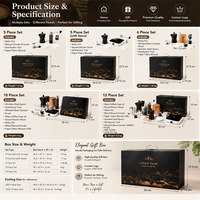 Cafetière italienne, ensemble Moka Pot, accessoires pour café, thé et expresso, tasses en verre