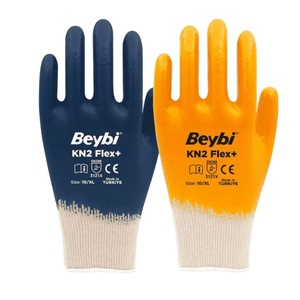 ถุงมือถักผ้าฝ้ายคุณภาพสูงมีความยืดหยุ่นทนทานและสะดวกสบายสำหรับใช้ในอุตสาหกรรมและในชีวิตประจำวันสำหรับฉากกลางแจ้ง - Product Image 1