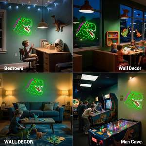 Lampe murale néon Tyrex Dinosaur - Product Image 4