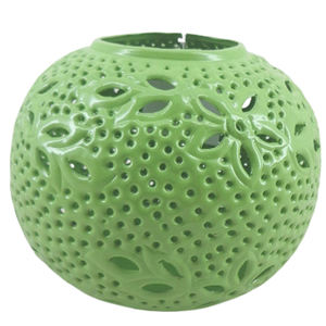 Decoración de fiesta Metal redondo votivo Color negro hierro votivo vela tarro para decoración de boda hecho a mano personalizado - Product Image 6