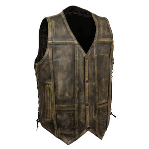 เสื้อกั๊กหนังแกะแท้สำหรับ2025เสื้อกั๊กขนแกะสไตล์ลำลองแขนกุดสำหรับฤดูหนาว-ใช้ได้ทั้งชายและหญิง - Product Image 3