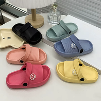 Claquettes pour enfants et adultes, antidérapantes, à semelle texturée, avec bride arrière, pour la plage, la piscine, la maison