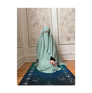 Alfombrilla de oración interactiva inteligente para adultos, juguete de regalo islámico electrónico lavable para aprender Surahs y Adhan - Product Image 1