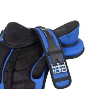 Premium Leather <b>Treeless</b> Horse Riding <b>Saddle</b> Western and English Style for Riding - Product Image 3