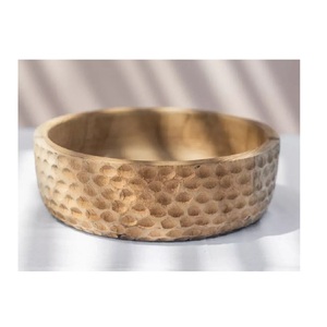 The Ultimate Wooden Super Bowl Subtly sculpted, boldly beautiful where nature meets nourishment.Material: Natural wood - Product Image 2