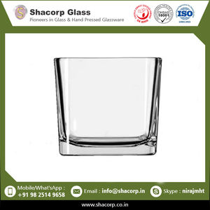 Suministro directo de fábrica El mejor material cuadrado votivo de vidrio disponible a precio mayorista - Product Image 2