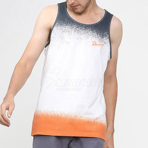 บริการ OEM เสื้อกล้ามออกกำลังกายดีไซน์ล่าสุดสำหรับผู้ชาย คุณภาพสูง ราคาถูก เสื้อกล้ามออกกำลังกายผู้ชายขายดี ผลิตในปากีสถาน - Product Image 2