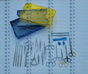 Kit de chirurgie ophtalmique pour blepharoplastie, 26 instruments chirurgicaux pour lifting des paupières, hémostatiques, pour opérations oculaires et sur les sourcils - Product Image 2