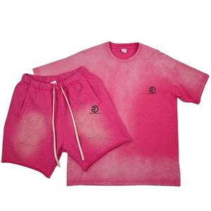 T-shirt d'été respirant imprimé avec logo personnalisé brodé, style streetwear, manches courtes, en coton, vêtements de sport pour hommes - Product Image 6