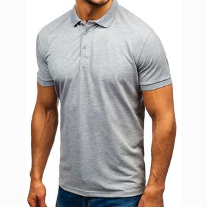 Polo à logo personnalisé, t-shirt unisexe à manches courtes en polyester et spandex pour hommes, polo de golf à manches courtes, polo uni - Product Image 6