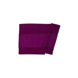 Chal de Cachemira con Brillo Plum 70x200 - Bufanda de Invierno con Estampado Floral para Fiesta - Product Image 1