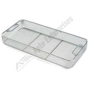 เครื่องมือผ่าตัดและทันตกรรมถาดตาข่ายลวดสเตนเลสฆ่าเชื้อเครื่องมือทางการแพทย์ - Product Image 4