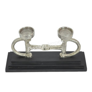 Bougeoir à mèches pour chevaux Showpiece Holiday Christmas Festival Decoration Candle Stand In Equestrian Item - Product Image 2