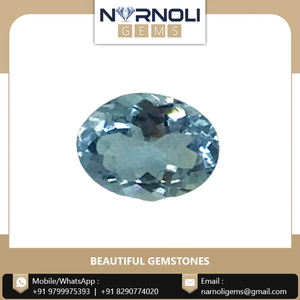 Gran oferta exclusiva, piedra preciosa de Aguamarina diseñada, corte ovalado, 11,8x8,2mm, perfecta para la fabricación de joyas a precio mayorista - Product Image 5