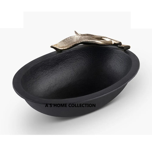 Poire Forme Design Bol Brillant En Aluminium Poli Métal Pour La Maison Hôtel Restaurant Cuisine Décor Fantaisie Bol - Product Image 3